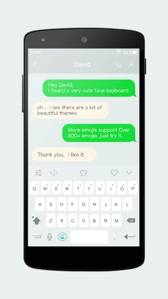 Emoji Keyboard 7 - Cute Sticke 8.21 Screenshot