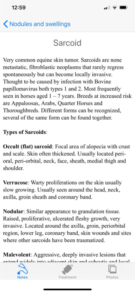Equine Dermatology 1.3 Screenshot