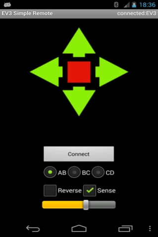 EV3 Simple Remote Screenshot