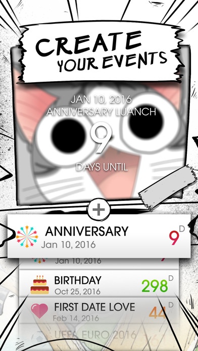 Event Countdown Manga Anime Free Download