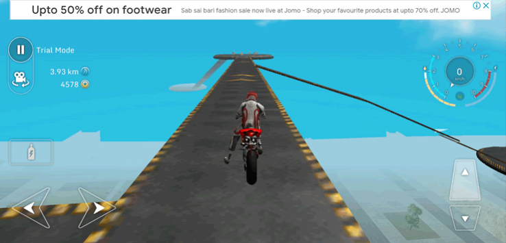 Motorbike Jump Game