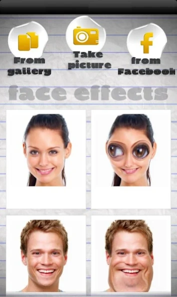 Review Screenshot - Photo Effects – Have Fun Applying Funny Effects on Your Face