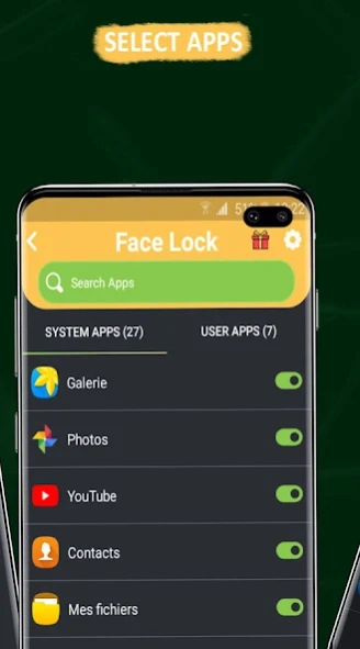 Face Screen Lock Prank Screenshot