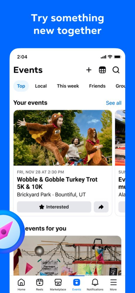 Facebook 554.0.0 Screenshot