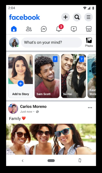 Review Screenshot - Facebook Lite, a lightweight Facebook alternative
