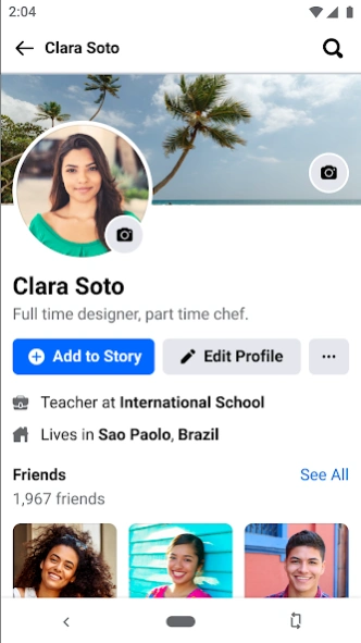 Facebook Lite Screenshot