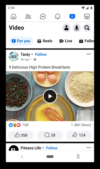 Facebook Lite Screenshot