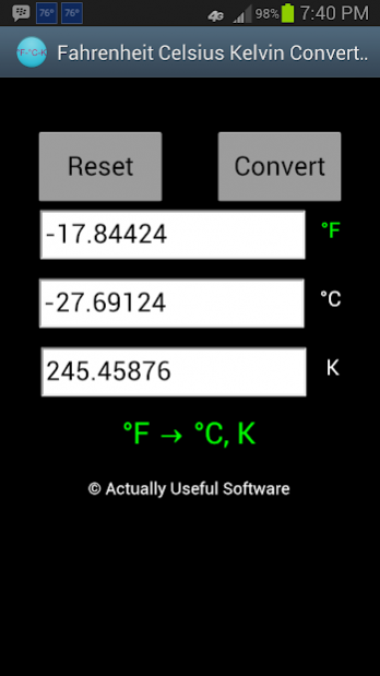 Fahrenheit Celsius Kelvin Temperature Free Download