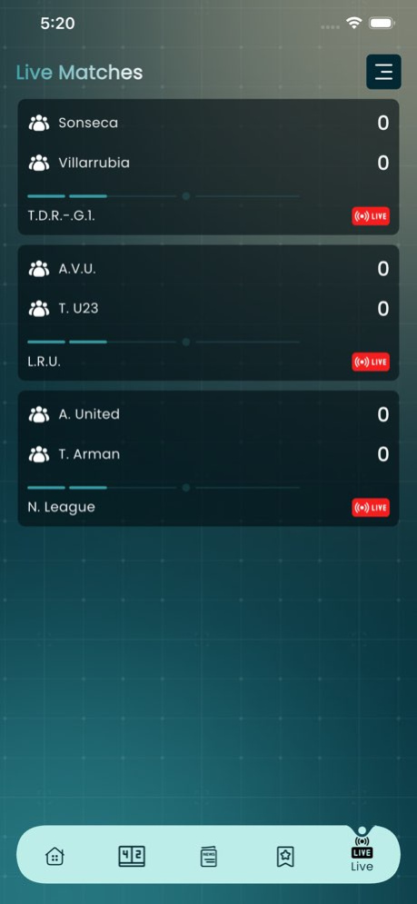 FIKA FOOTBALL – Live Scores 1.2 Screenshot