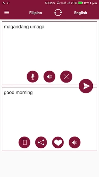 Filipino - English Translator 1.9 Screenshot