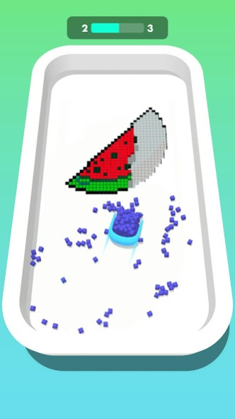 Review Screenshot - 3D Arcade Game – Fill in Cubes to Reveal 3D Images