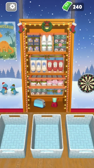 Review Screenshot - Puzzle Game – Can You Fit Everything Inside the Fridge?