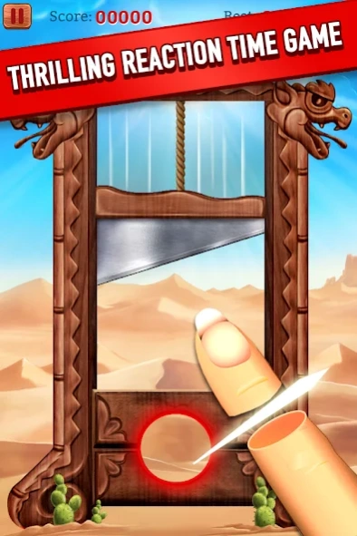 Review Screenshot - Reaction Game – Are You Quick Enough to Save Your Finger?