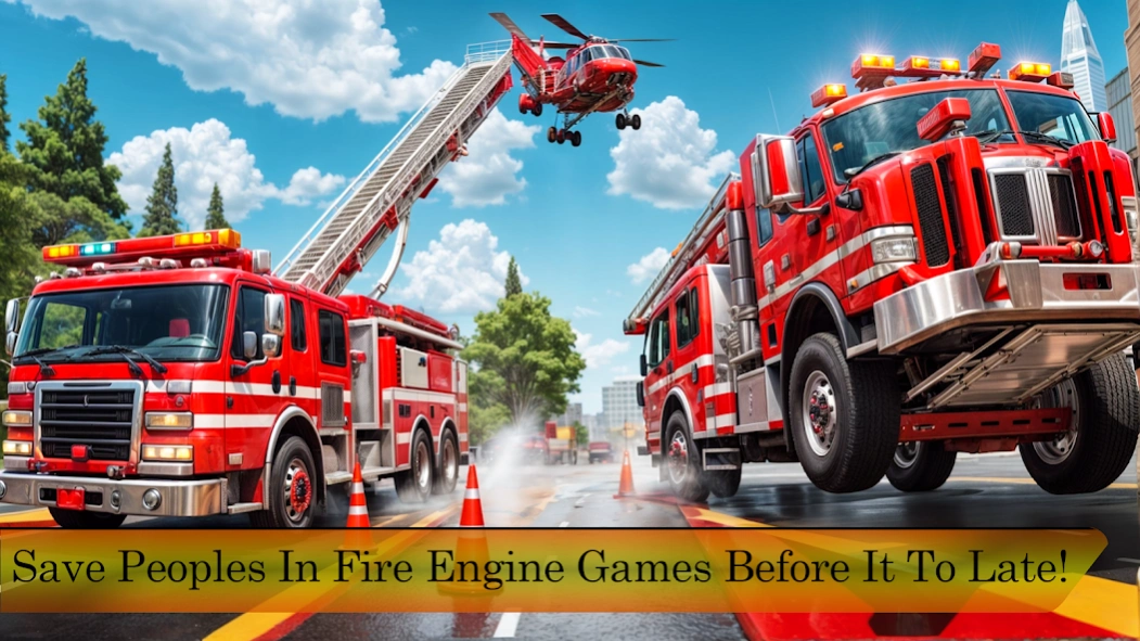 Firefighter Fire Truck Driving 5.8 Screenshot
