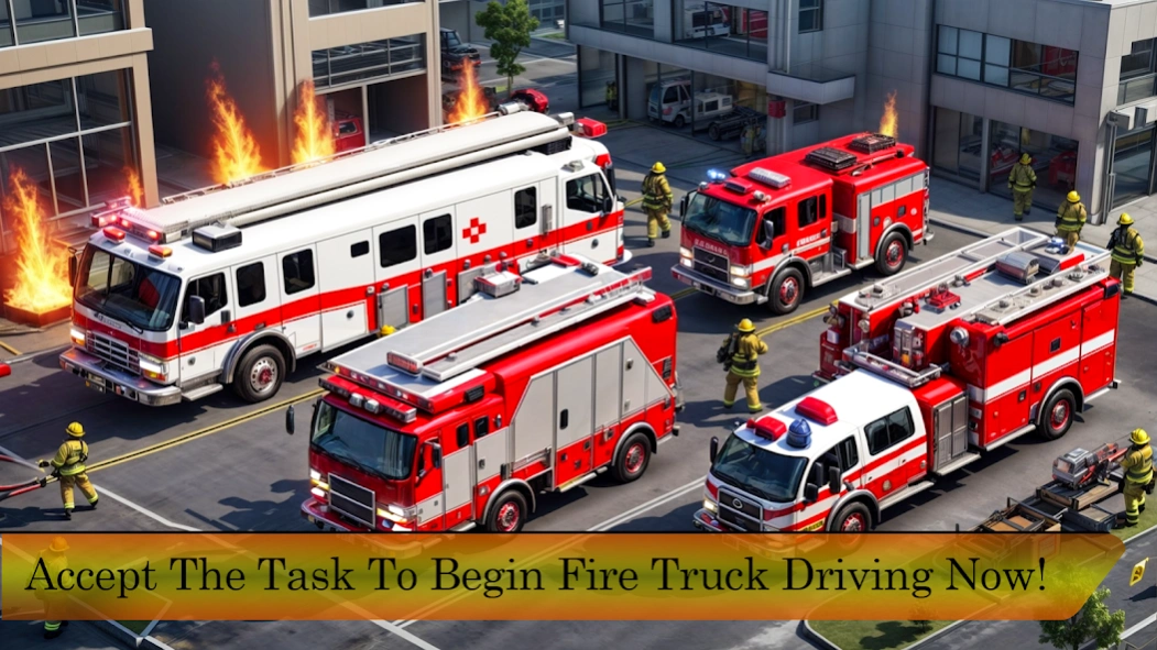 Firefighter Fire Truck Driving 5.8 Screenshot