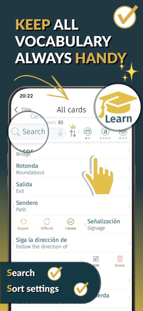 My Flash Cards Maker MemoWord 8.5.2 Screenshot