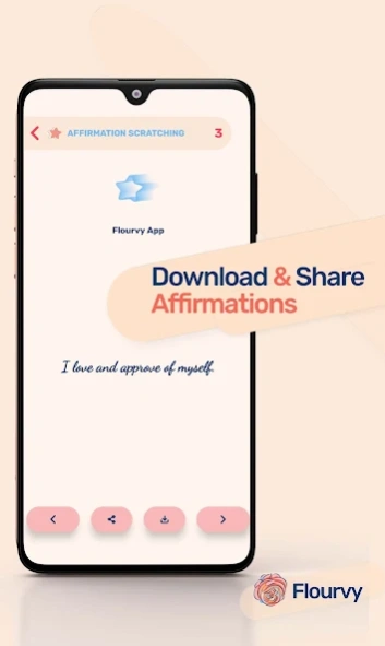 Flourvy: Positive Affirmations 1.2.2 Screenshot