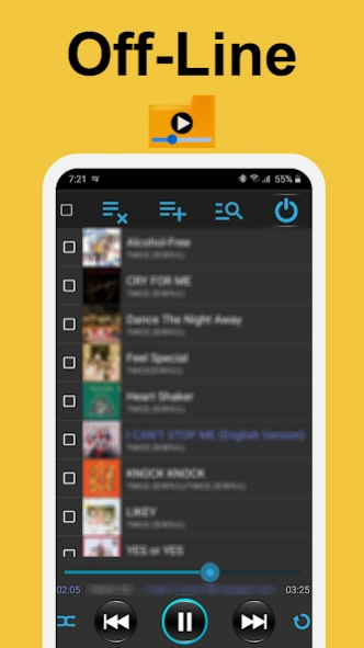 Folder Music+ Screenshot