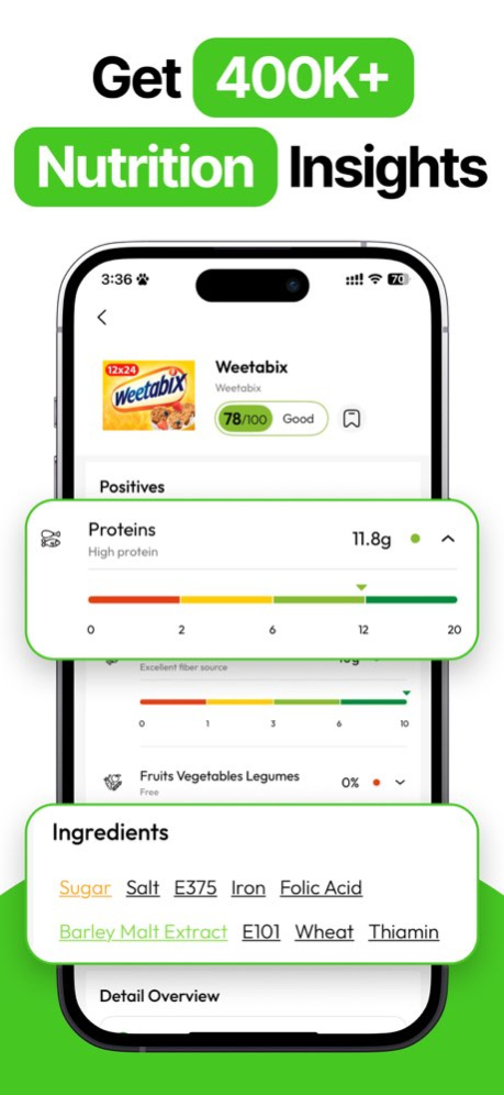 Food Scanner Nutrition Tracker 1.0.4 Screenshot
