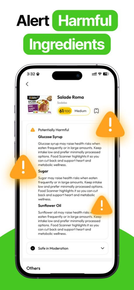 Food Scanner Nutrition Tracker 1.0.4 Screenshot