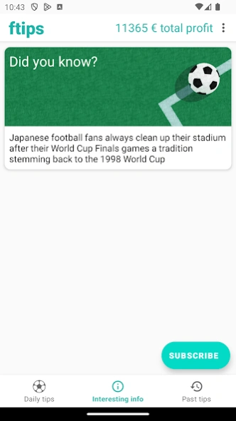 Football Predictions Pro Tips 4.0.35 Screenshot