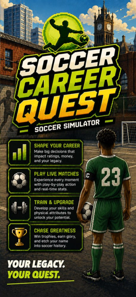 Soccer Career Quest 1.9.3 Screenshot