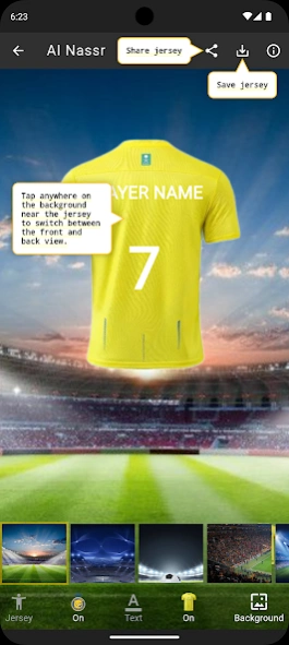 Football Jersey Maker 5.0.7 Screenshot
