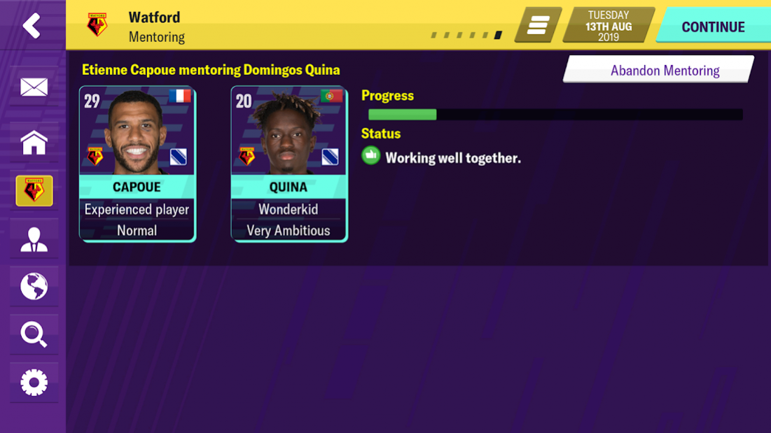 Football manager store 2020 android