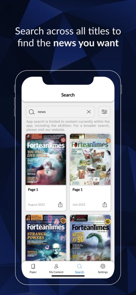 Fortean Times Magazine 5.0.2 Screenshot