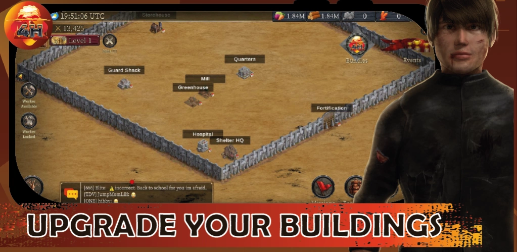 Four Horsemen - MMO Strategy 2.4.0 Screenshot