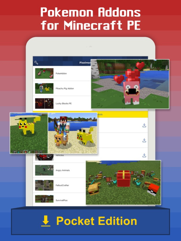 Free Addons for Minecraft PE - add ons Free Download