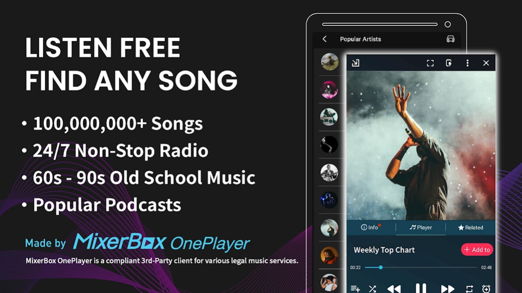 FREEMUSIC(c) MP3 Music Player 20.21 Free Download