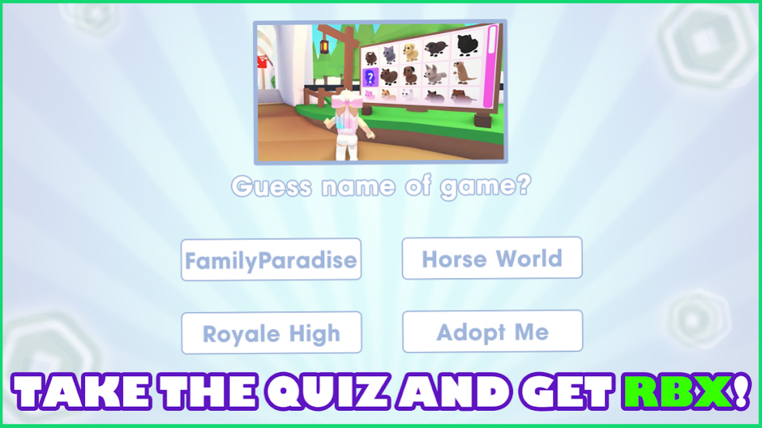 New Robux For Roblox Quiz - Free download and software reviews