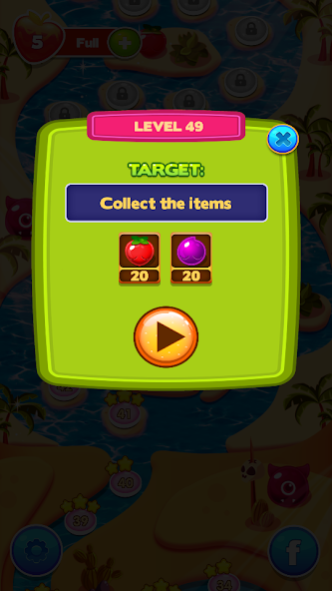 Fruit Splash Journey 1.0 Screenshot