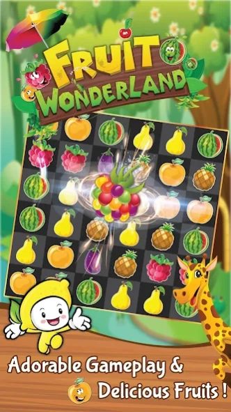 Fruit Wonderland Puzzle Match3 1.50 Screenshot