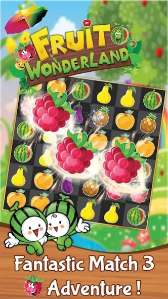 Fruit Wonderland Puzzle Match3 1.50 Screenshot