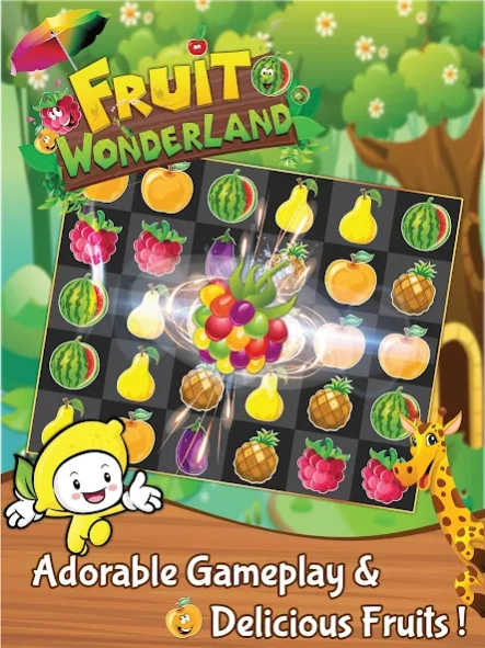 Fruit Wonderland Puzzle Match3 1.50 Screenshot