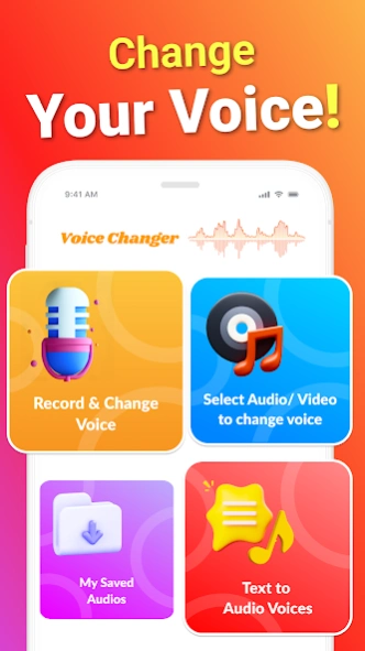 Fun Voice Changer Sound Effect Screenshot