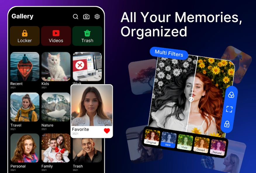 Gallery - Private Photo Vault 1.0.42 Screenshot