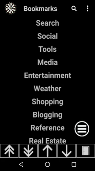 Screenshot - Gambrell Bookmarks
