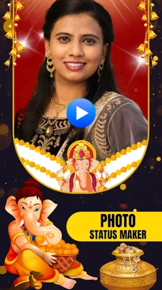 Ganesh Chaturthi Video Status Screenshot