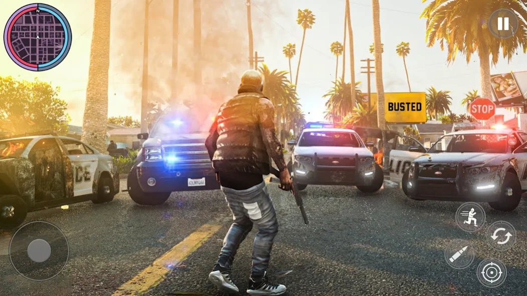Gangster Mafia Crime Car Games 1.0 Screenshot