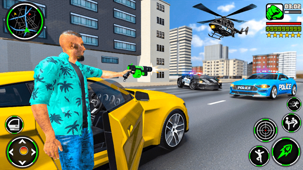 Baixar Gangster Miami: Crime City War recente 0.1 Android APK