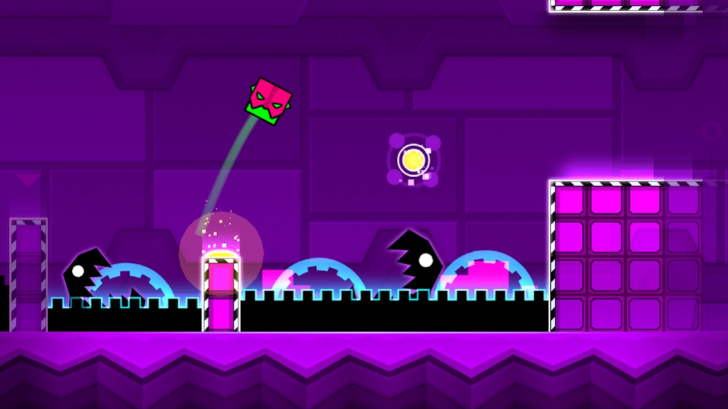 Review Screenshot - Adventure Game – Enjoy Rhythmic Music While Dashing Through Geometrical World