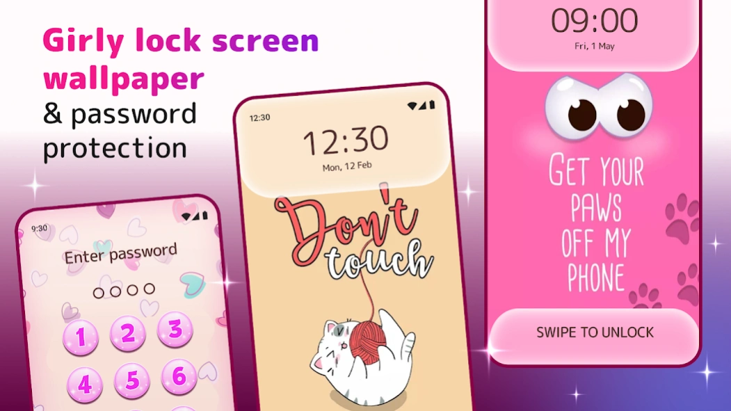 Review Screenshot - A Girly Lock Screen App that Delivers more than it Promises