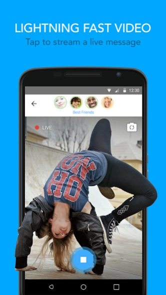 Review Screenshot - Video Chat Messenger – Chat with Your Friends and Family Face-to-Face