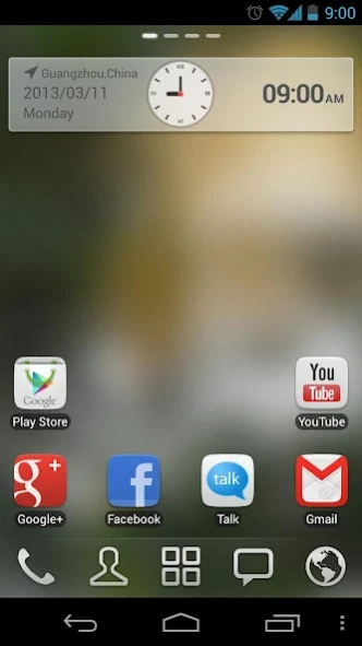 Review Screenshot - Clock Widget