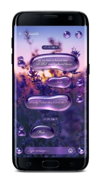 Review Screenshot - All-Purpose Messaging App with Lots of Free Themes