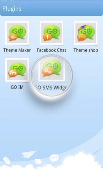 Review Screenshot - Theme Maker – Create SMS Themes of Your Own