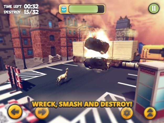 Goat Simulator 3D FREE: Frenzy - GoatZ Rampage‪!‬ 1.0 Screenshot